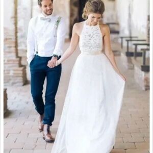 Candie's Petite Cream Blouse